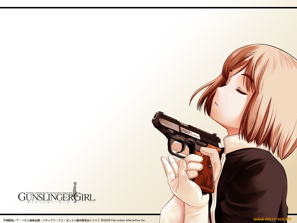 gunslinger, girl, , gun, slinger